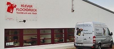 Klever Flockdruck Ansicht 2